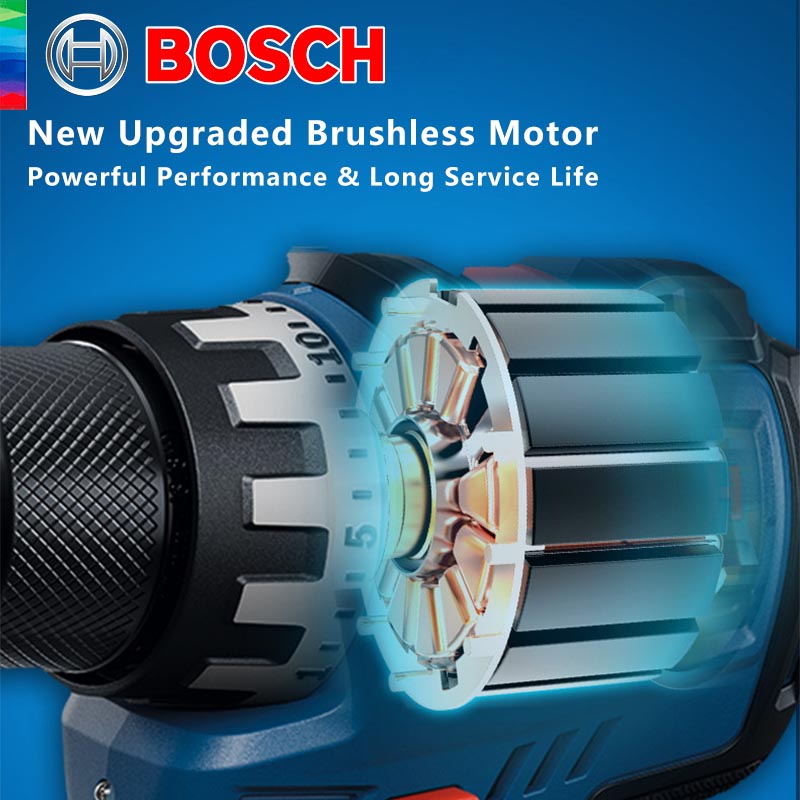 Power Tools Professional - Furadeira/Parafusadeira Sem Fio Profissional BOSCH GSR