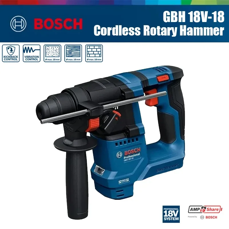Power Tools Drill - Furadeira Rotativa Sem Fio Bosch GBH