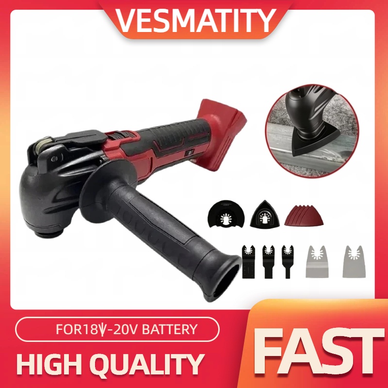 Oscillating Multi Tool - Ferramenta Elétrica Oscilante Multifuncional Sem Fio,