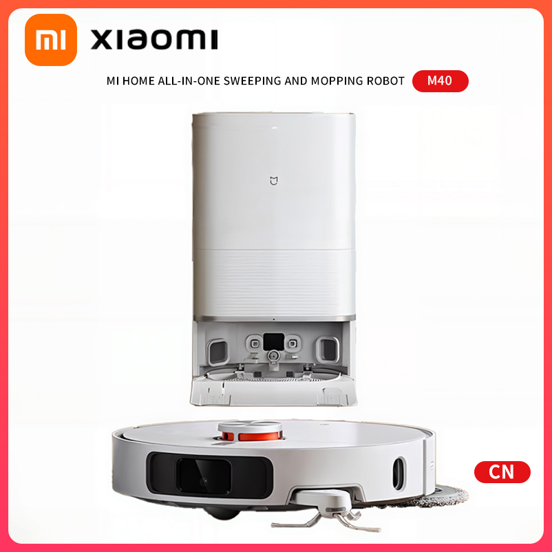 Vacuum Cleaner Power Tools - Xiaomi robô aspirador e esfregão m40,
