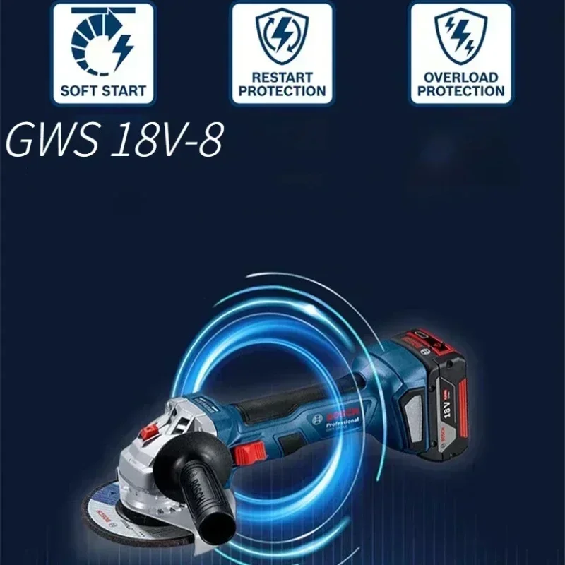 Power Tools Professional - Esmerilhadeira Angular Sem Fio Bosch GWS