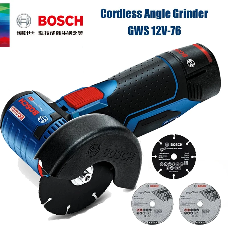 Power Tools Professional - Esmerilhadeira Angular Sem Fio Bosch GWS