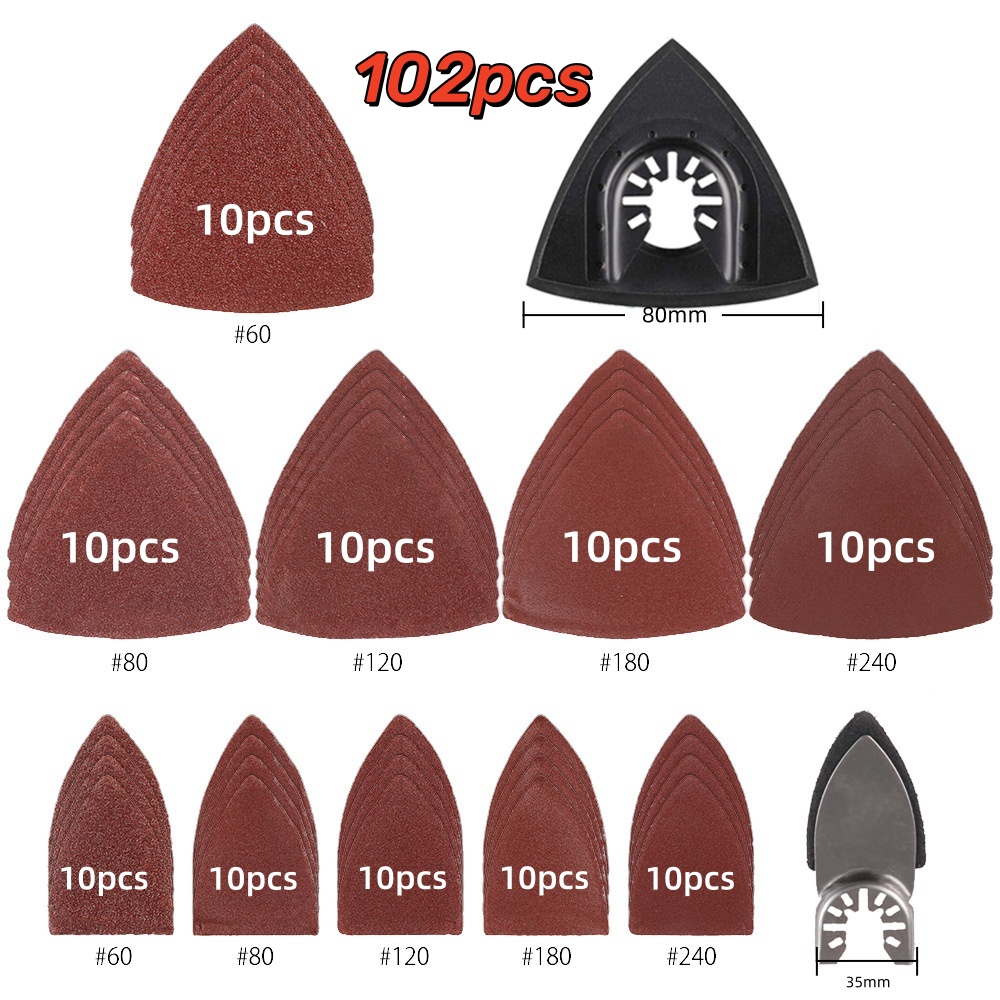 Oscillating Multi Tool - Kit de Lixas para Ferramenta Oscilante: