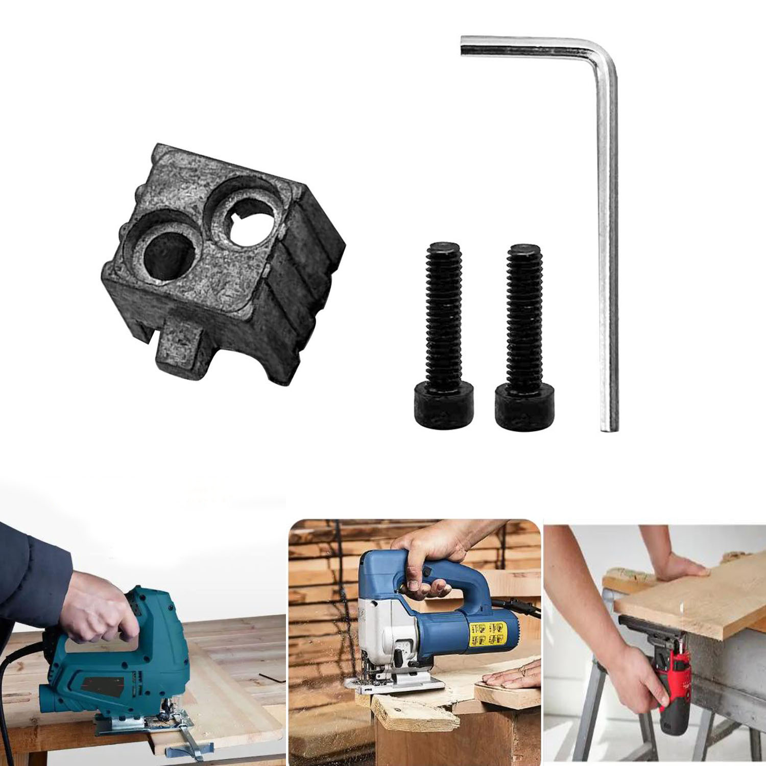 Power Tools Rack - Braçadeira de Fixação para Serra Sabre