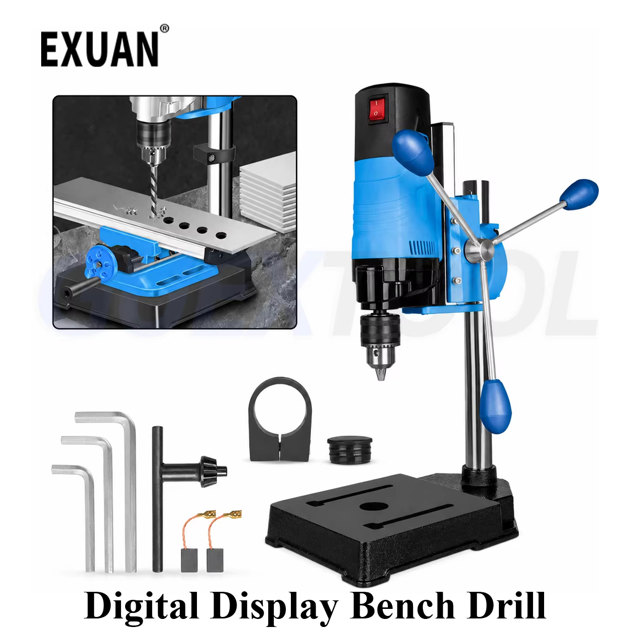 Power Tools Display - Furadeira de Bancada Digital com Display