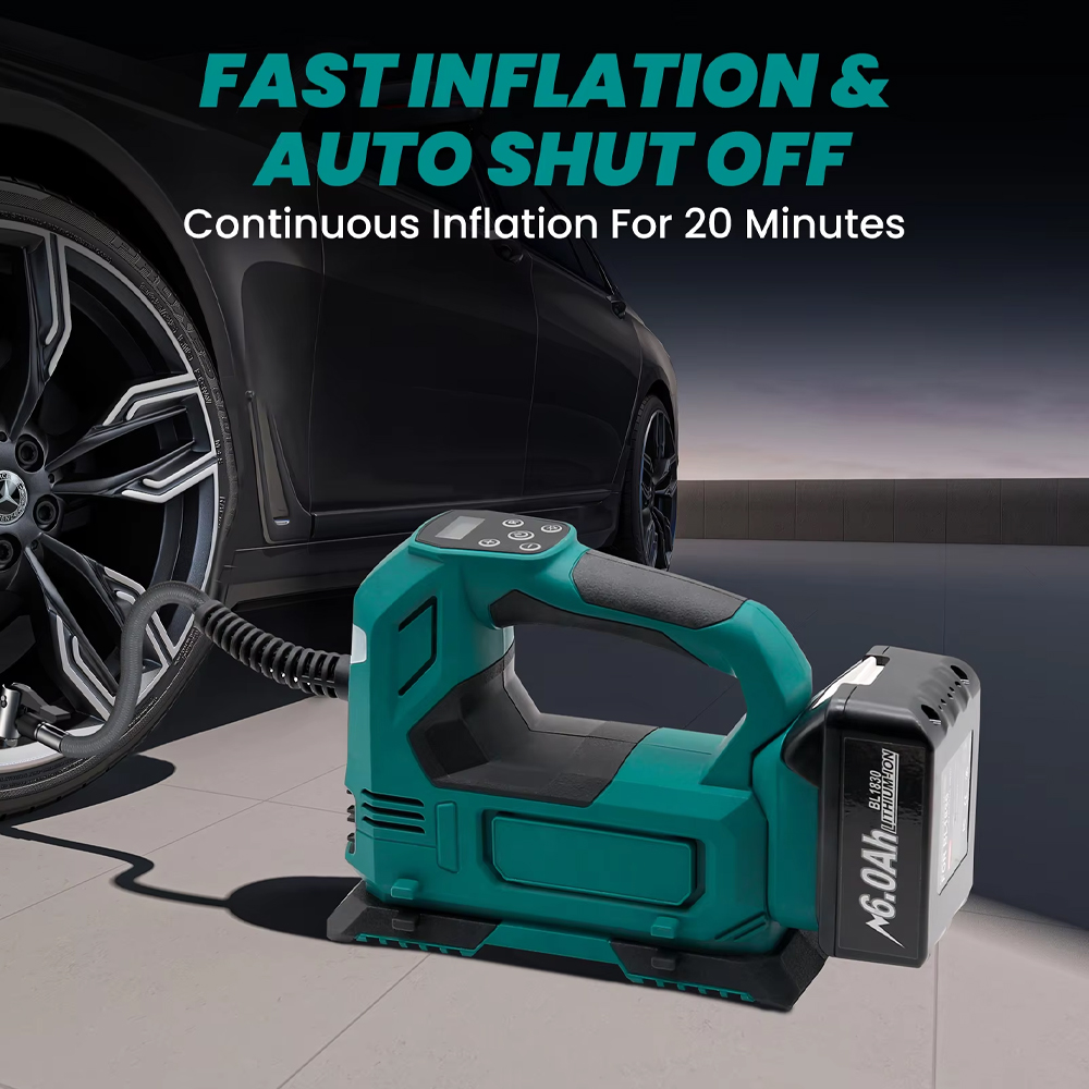 Power Tools Cordless - Inflador de pneus sem fio para