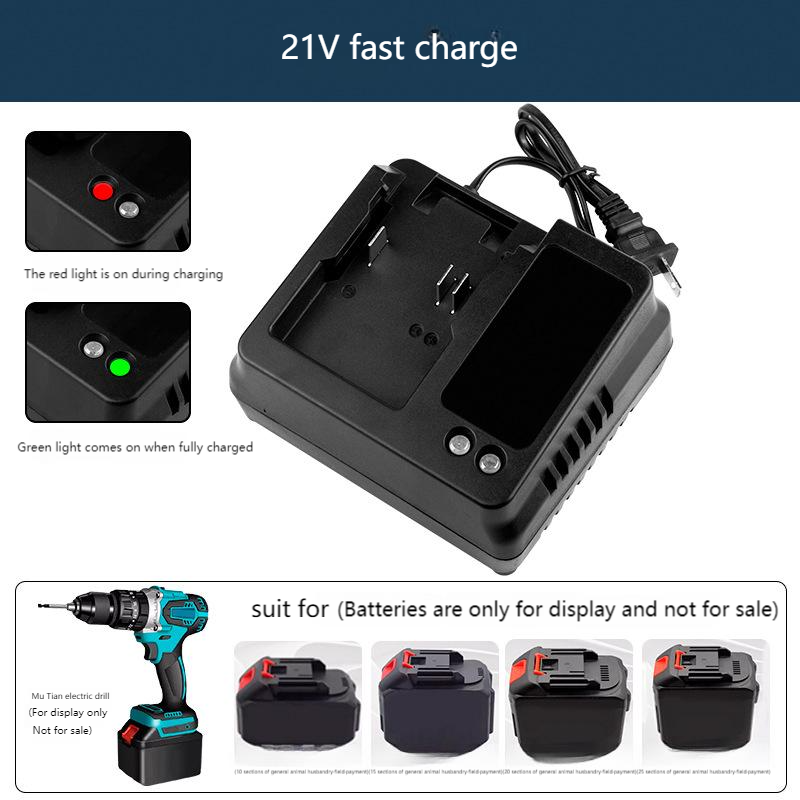 Carregador EU US 18V 21V para  - Power Tools Sheets avaliação e preço