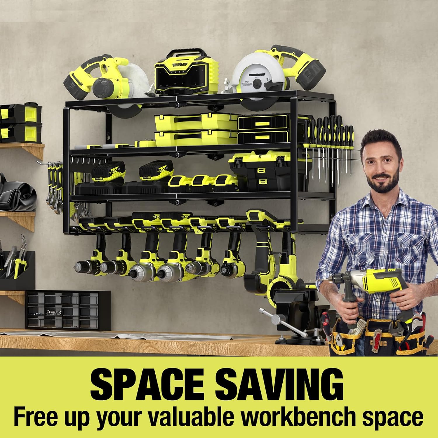 Organizador de Ferramentas Elé - Power Tools Rack avaliação e preço
