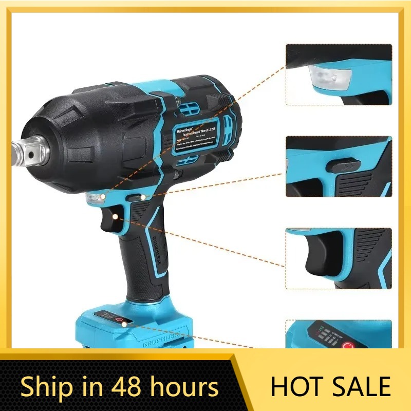 Chave de impacto sem fio Heime - Power Tools Cordless avaliação e preço