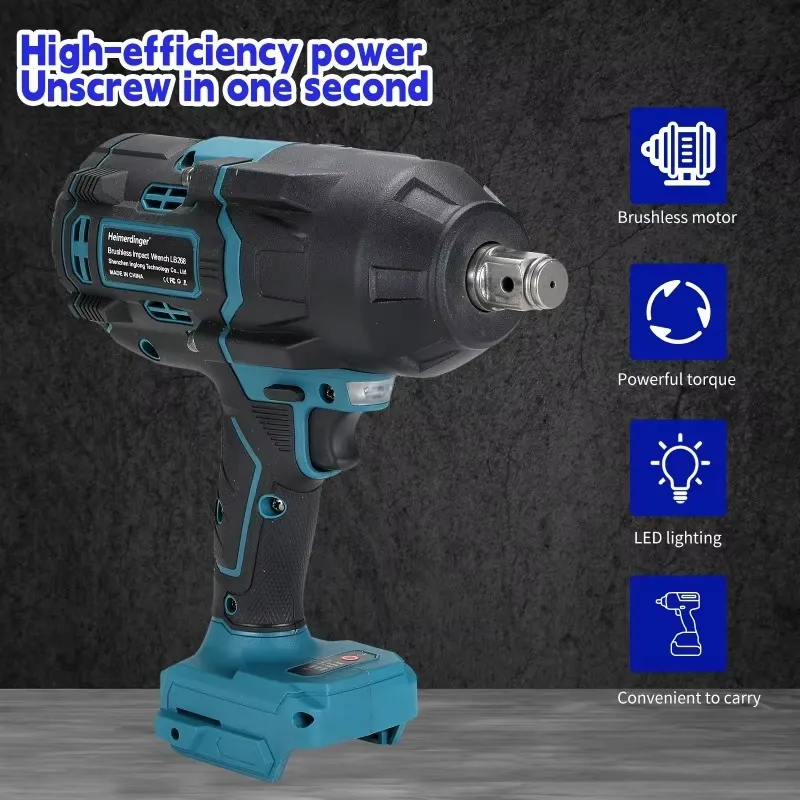 Chave de impacto sem fio Heime - Power Tools Cordless avaliação e preço