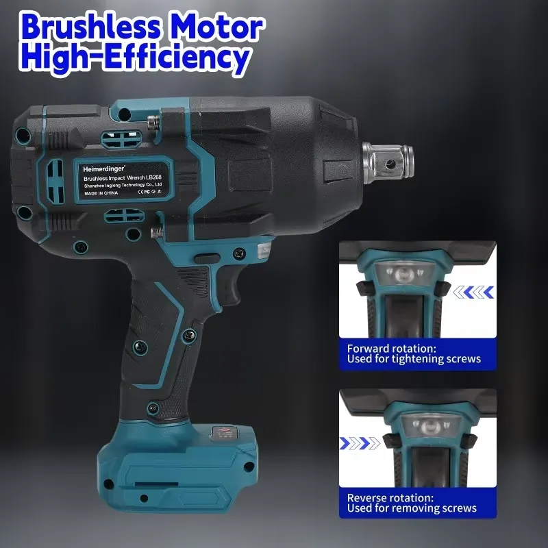 Chave de impacto sem fio Heime - Power Tools Cordless avaliação e preço