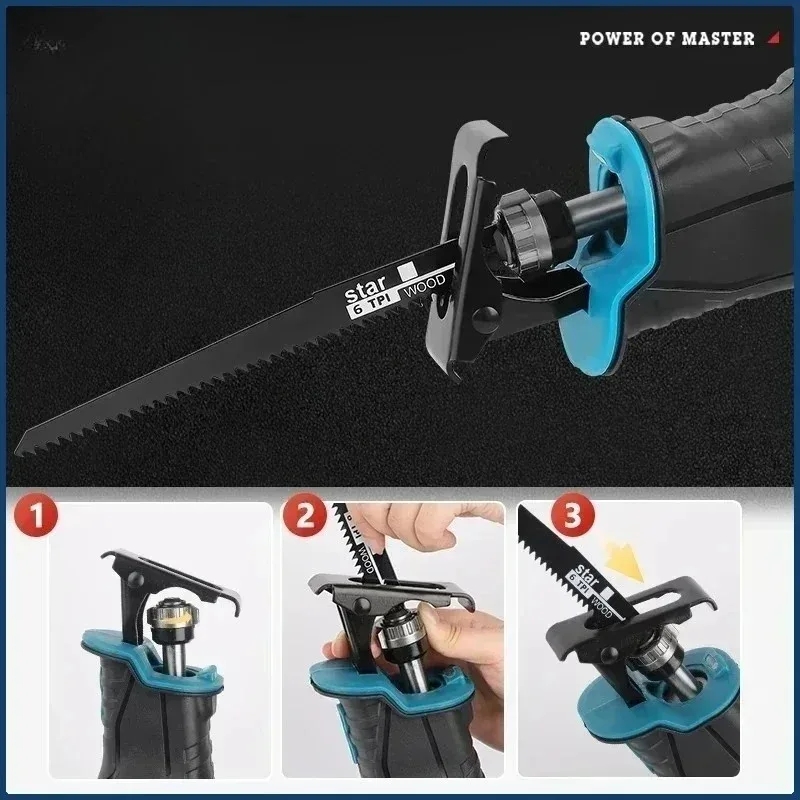 Serra Recíproca Sem Fio e Sem  - Reciprocating Saw Cordless avaliação e preço