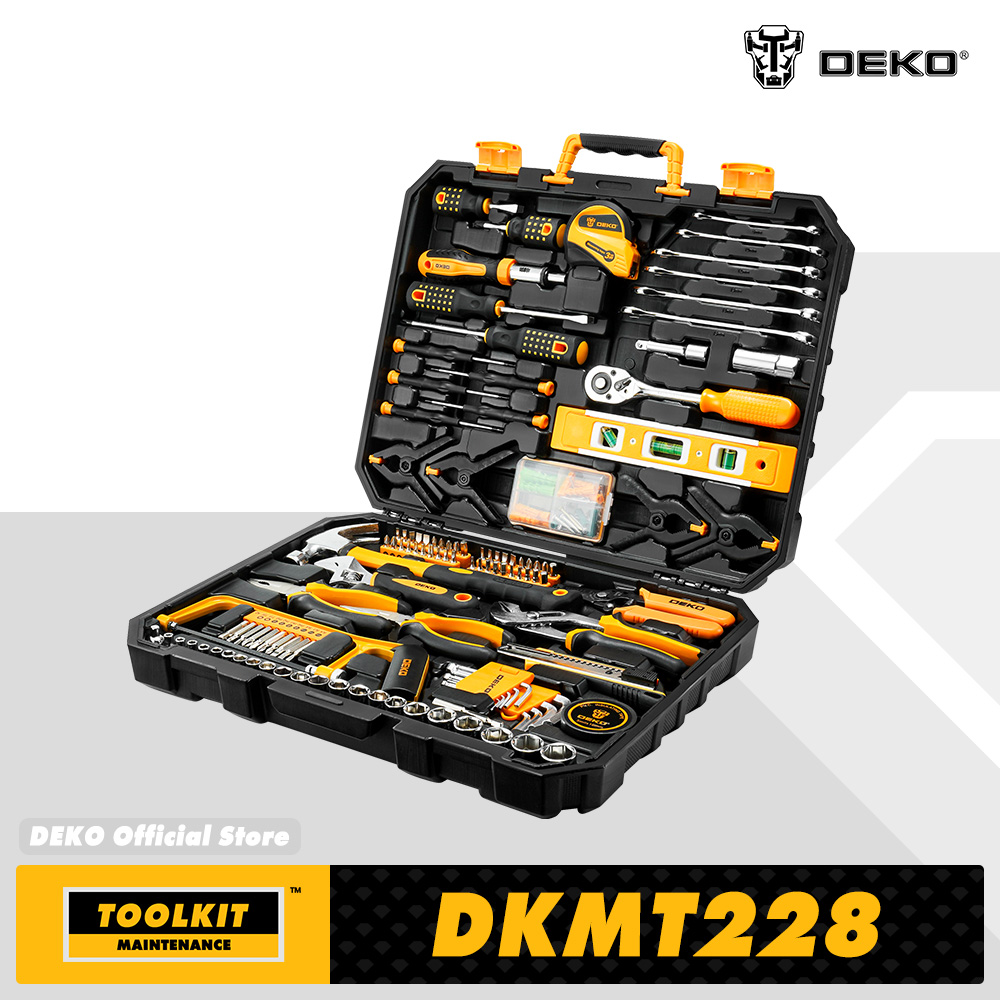 Deko 228 peças chave de soquet - Power Tools Catalogue avaliação e preço