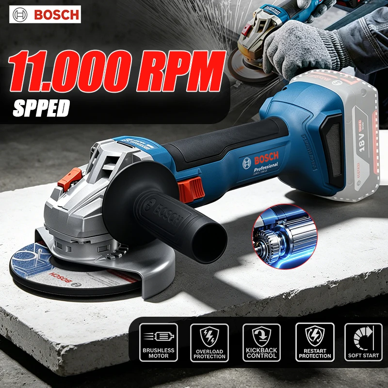 Esmerilhadeira Angular Sem Fio - Power Tools Professional avaliação e preço