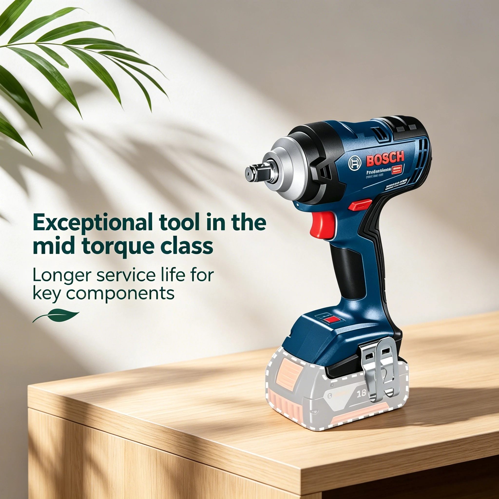 Chave de Impacto Sem Fio Bosch - Power Tools Professional avaliação e preço