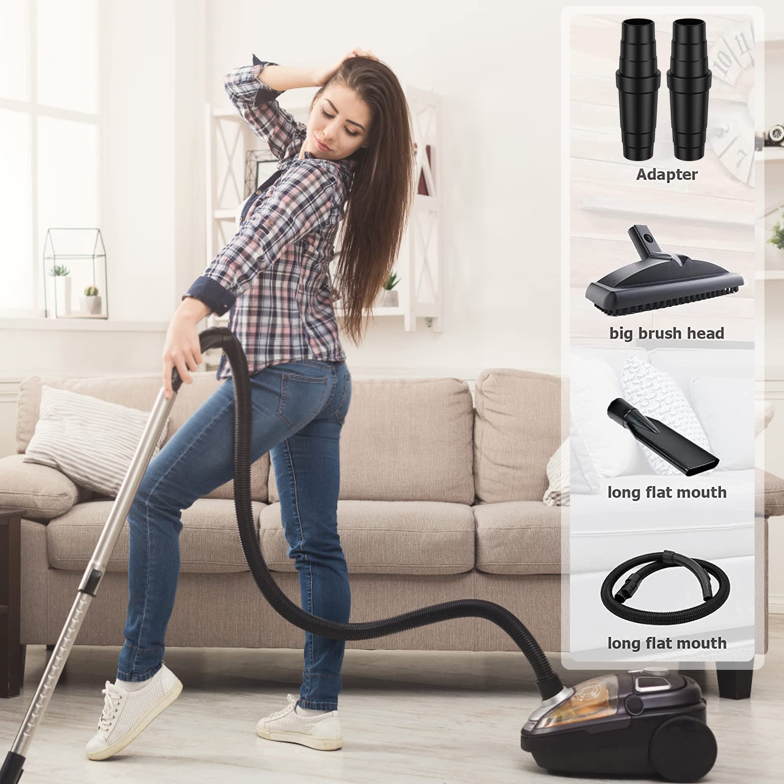 Conjunto de Conectores Adaptad - Vacuum Cleaner Power Tools avaliação e preço