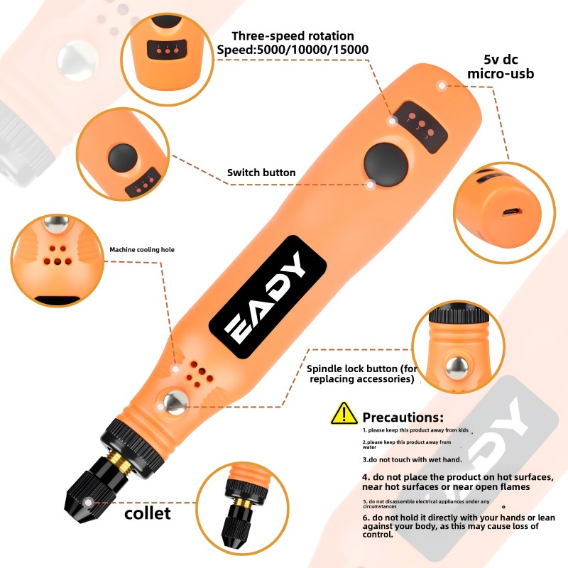 Kit de Ferramentas Rotativas S - Power Tools Brand avaliação e preço