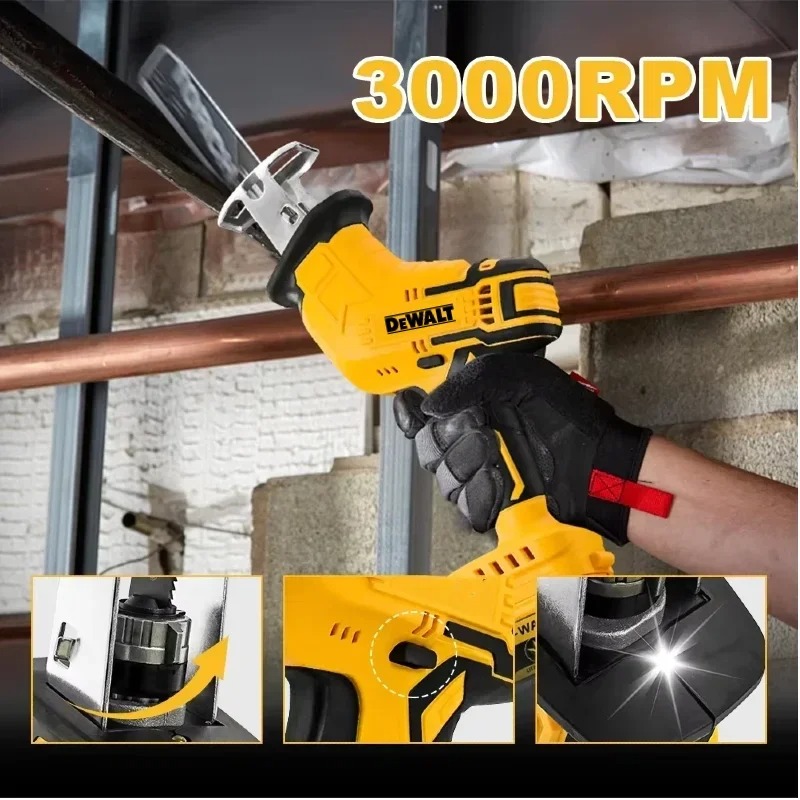 Serra Elétrica Dewalt 2800RPM  - Reciprocating Saw Cordless avaliação e preço