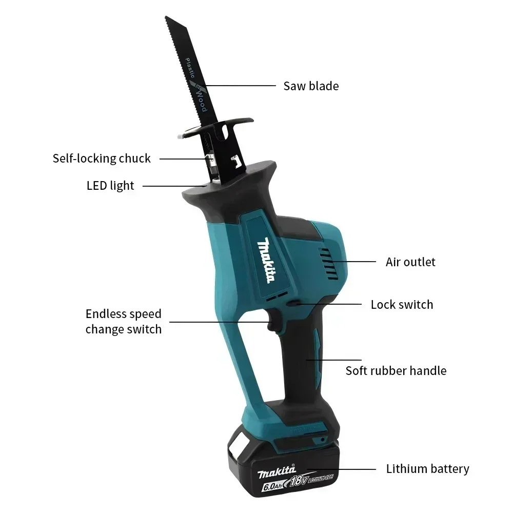 Serra Sabre Elétrica Sem Fio M - Reciprocating Saw Cordless avaliação e preço