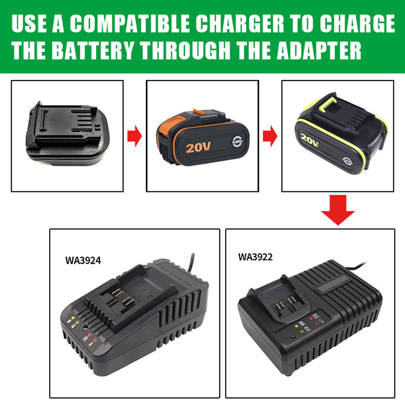 Conversor de adaptador de bate - Power Tools Orange avaliação e preço