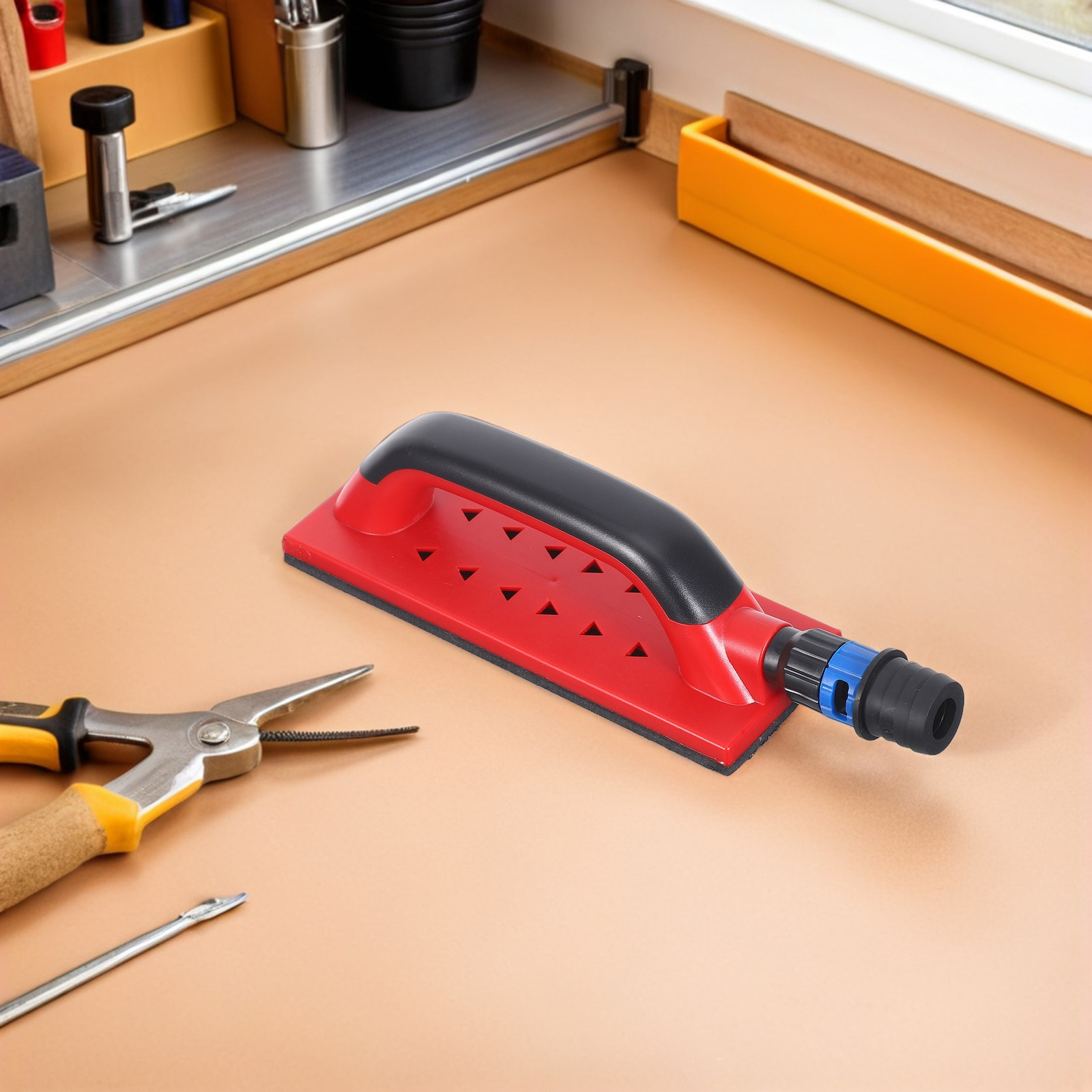 Bloco de Lixa com Design Quadr - Power Tools And Hand Tools avaliação e preço