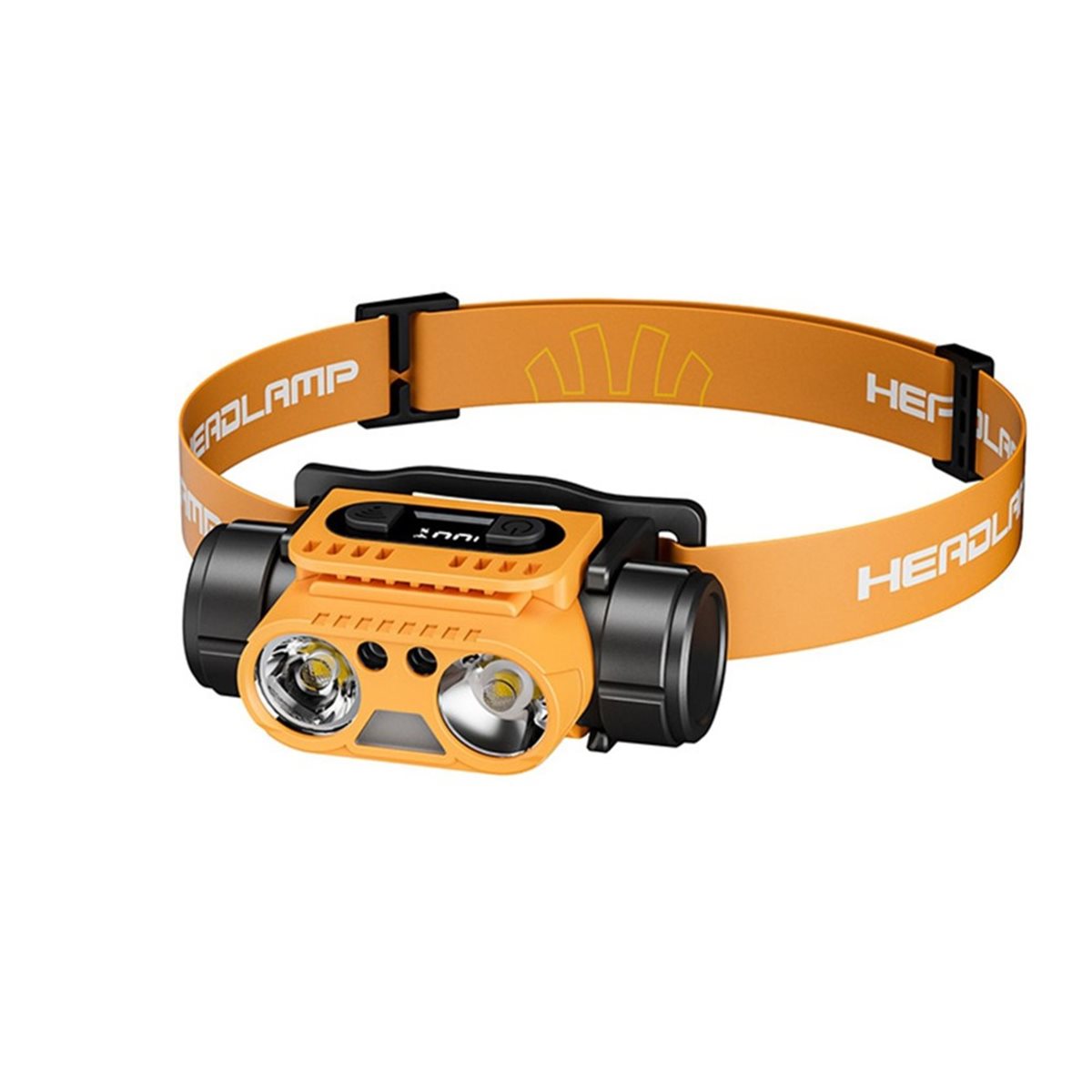 Lanterna de Cabeça LED Recarre - Power Tools Orange avaliação e preço