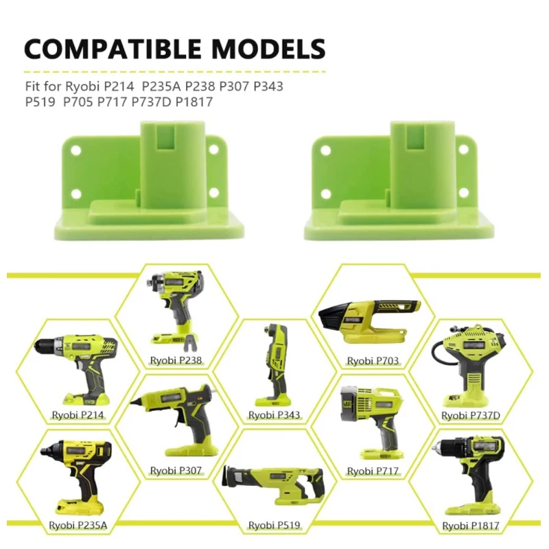 Suporte de Parede para Bateria - Power Tools Book avaliação e preço